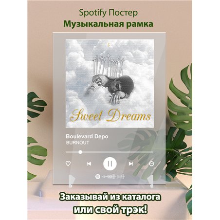 Boulevard Depo - BURNOUT - постер Spotify