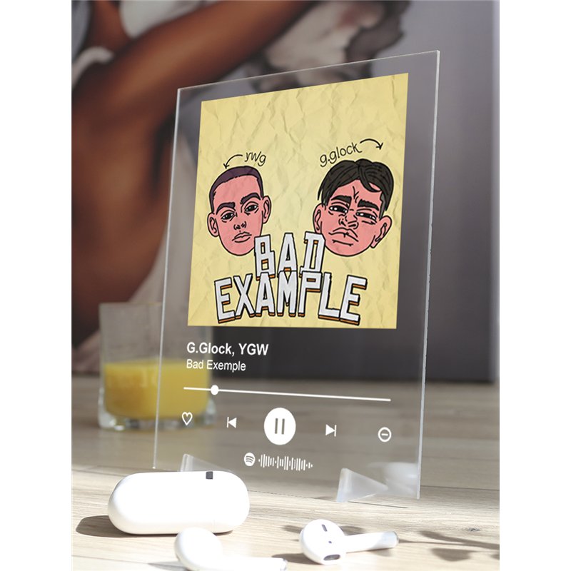 G.Glock, YGW - Bad Exemple - постер Spotify