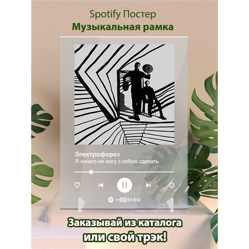 Электрофорез - Я ничего не могу с собою сделать - постер Spotify