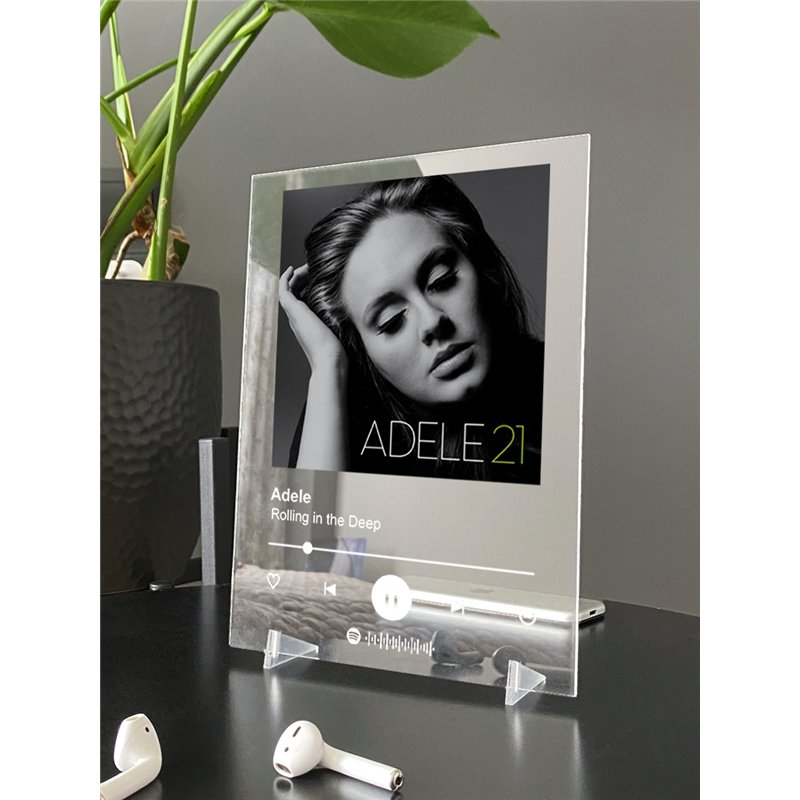 Adele - Rolling in the Deep - постер Spotify