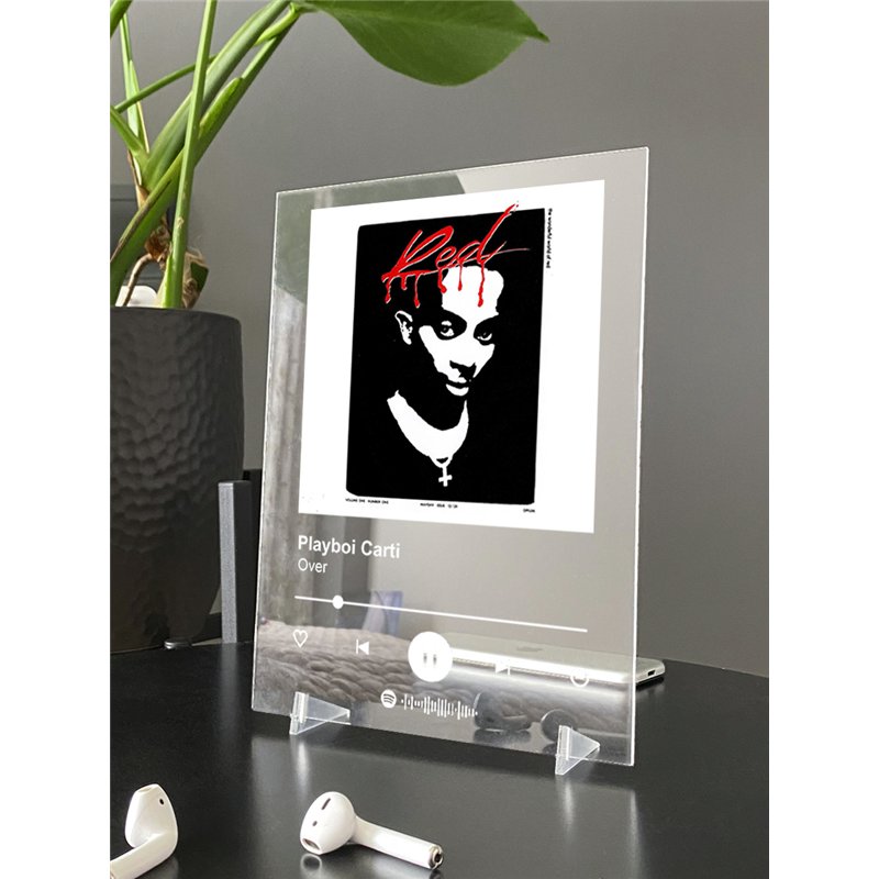 Playboi Carti - Over - постер Spotify