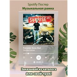 Fairytale Gone Bad - Sunrise Avenue - постер Spotify