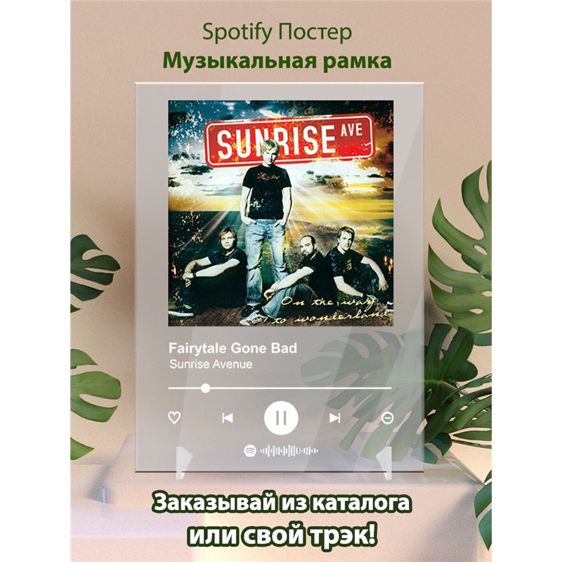 Fairytale Gone Bad - Sunrise Avenue - постер Spotify