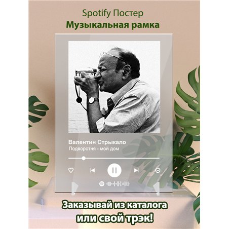 Валентин Стрыкало - Подворотня - мой дом - постер Spotify
