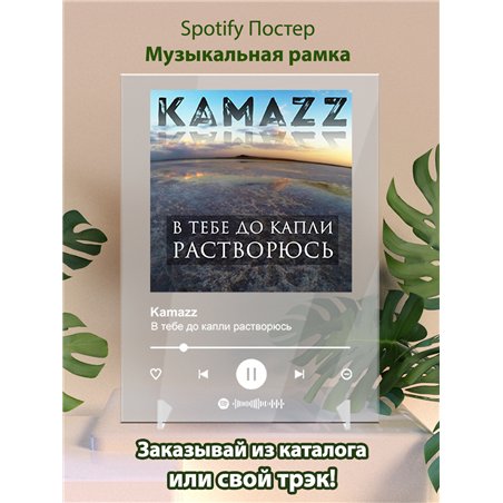 Kamazz - В тебе до капли растворюсь - постер Spotify