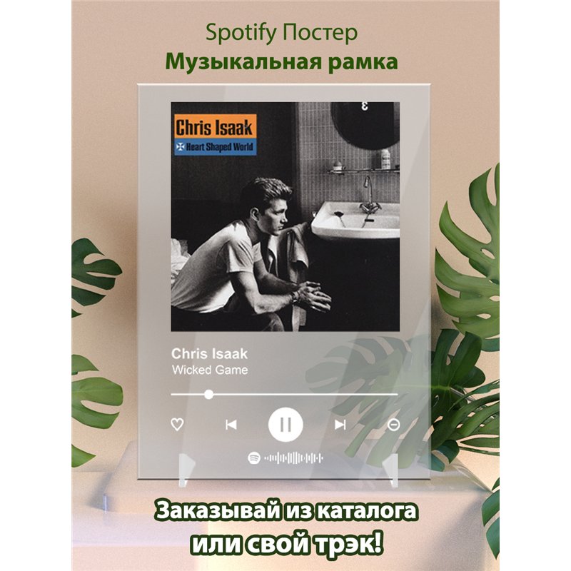 Chris Isaak - Wicked Game - постер Spotify