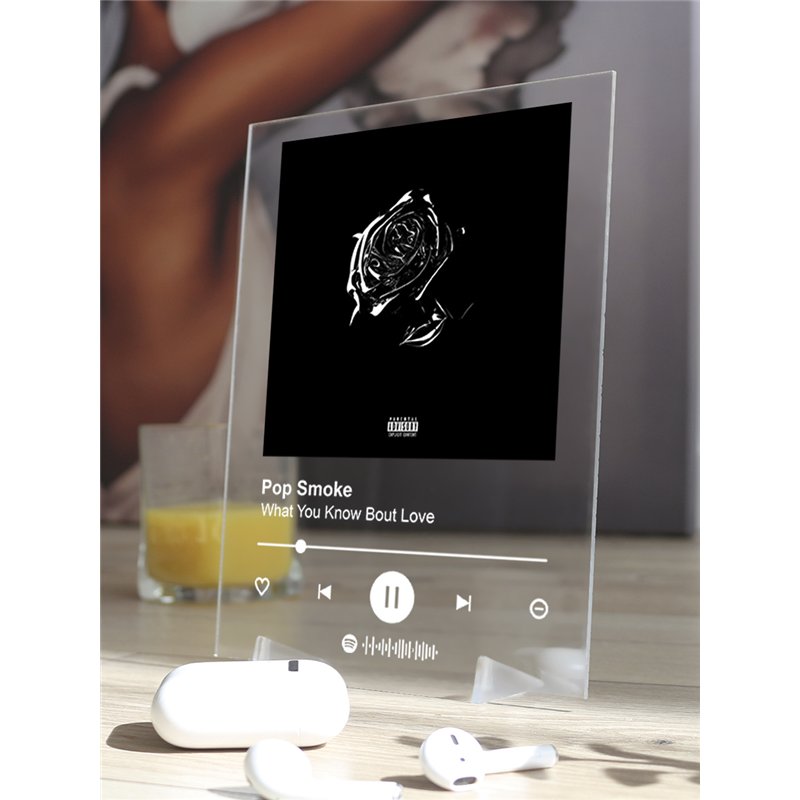 Pop Smoke - What You Know Bout Love - постер Spotify
