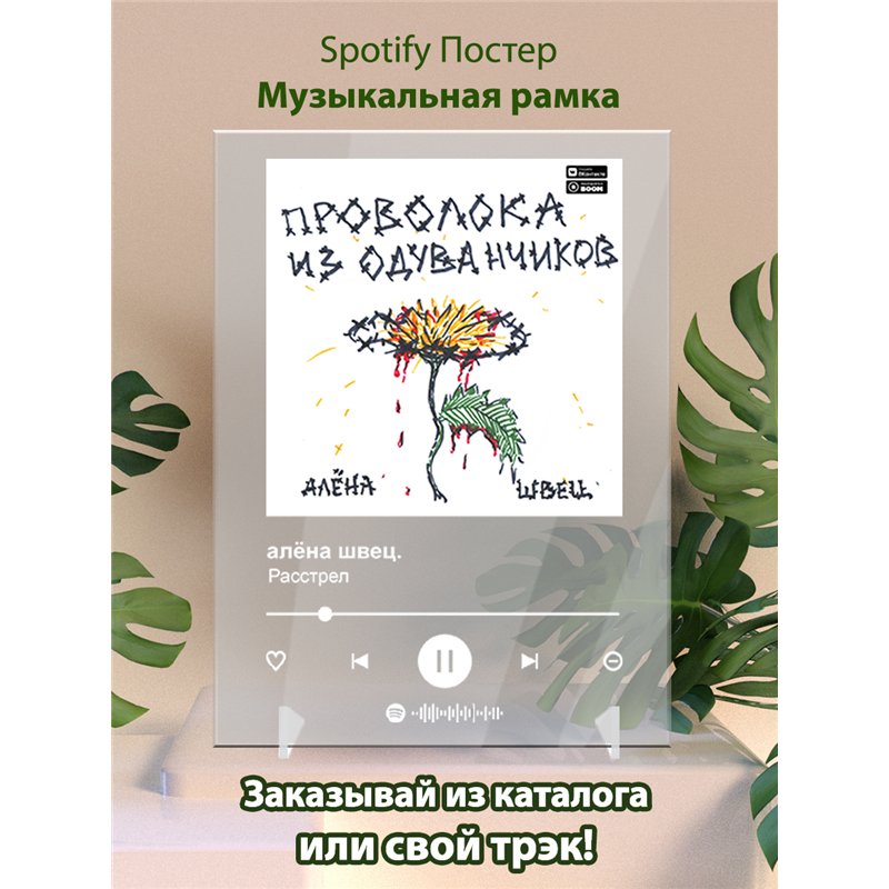 алёна швец. - Расстрел - постер Spotify