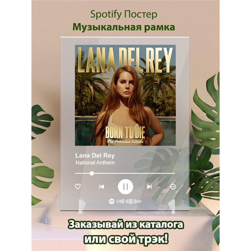 Lana Del Rey - National Anthem - постер Spotify