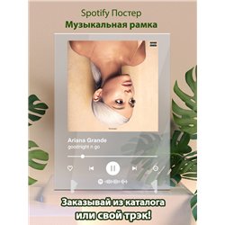 Ariana Grande - goodnight n go - постер Spotify