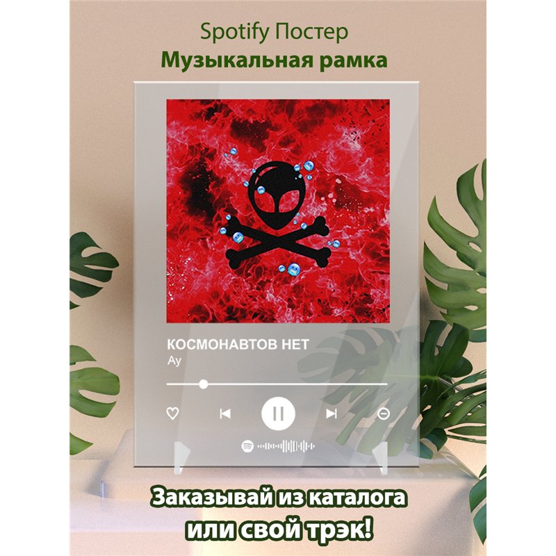 КОСМОНАВТОВ НЕТ - Ау - постер Spotify