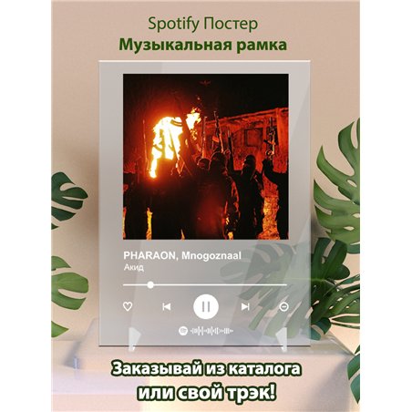 PHARAON, Mnogoznaal - Акид - постер Spotify