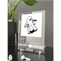 Lil Peep - ghost boy - постер Spotify
