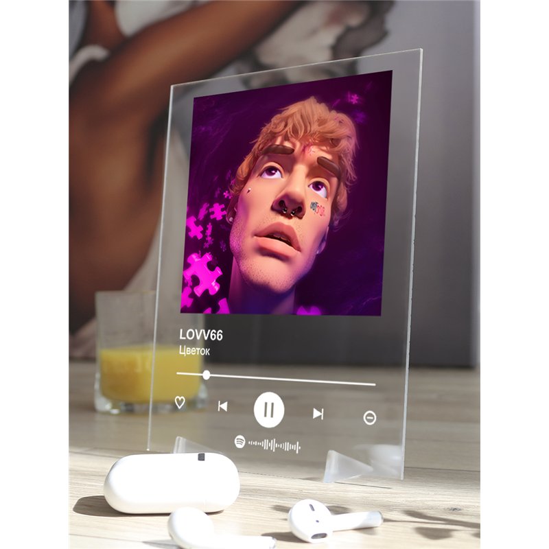 LOVV66 - Цветок - постер Spotify