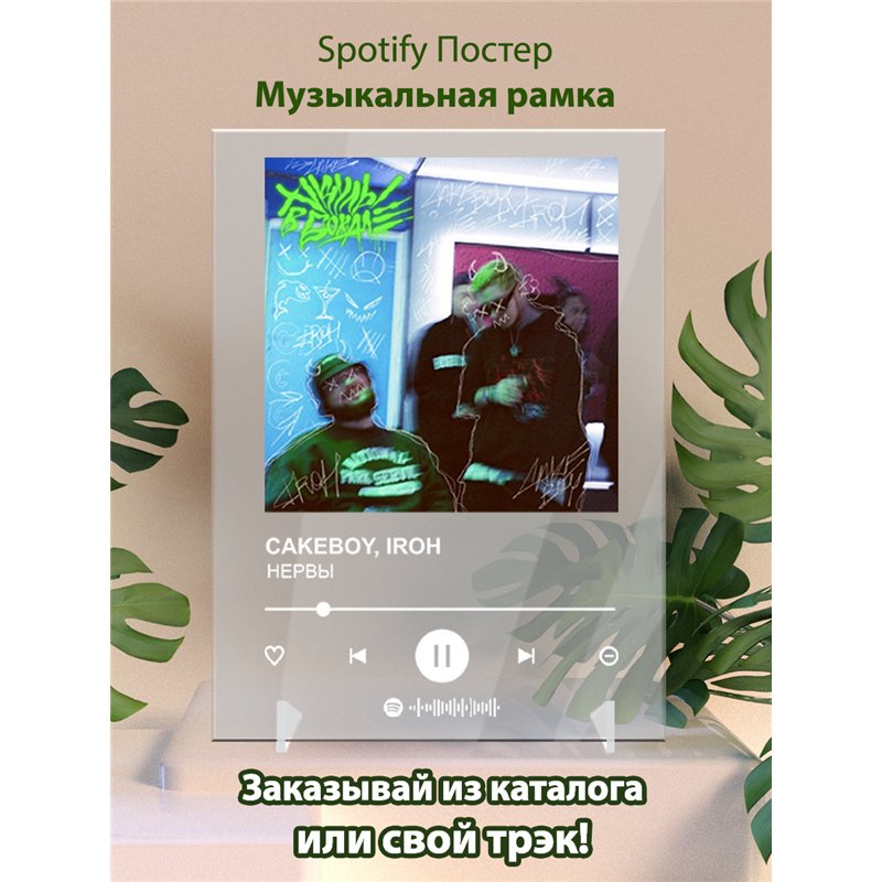 CAKEBOY, IROH - НЕРВЫ - постер Spotify