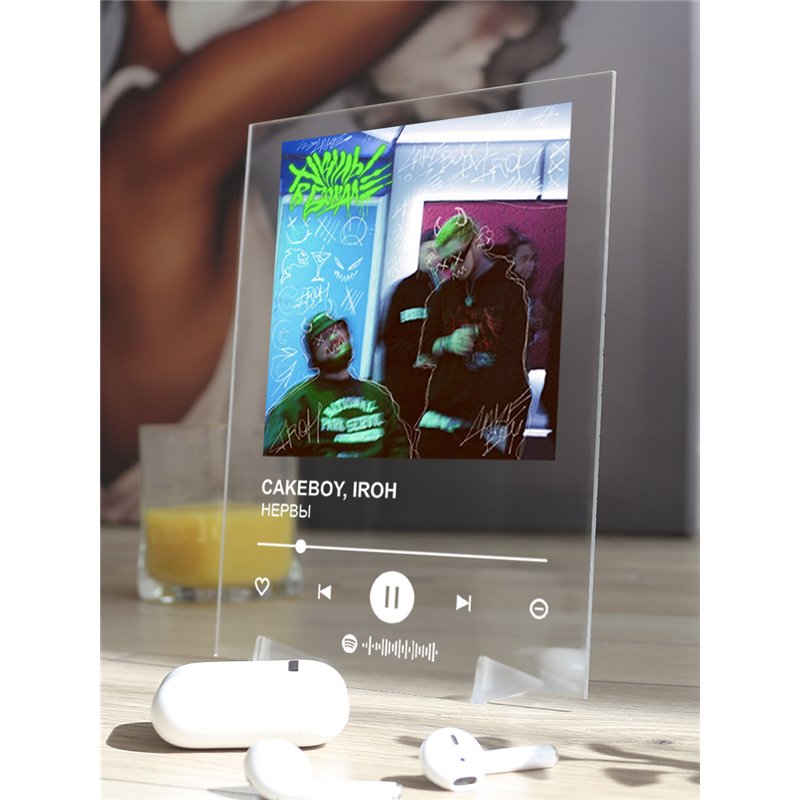 CAKEBOY, IROH - НЕРВЫ - постер Spotify