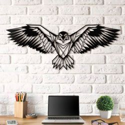 Панно "Белый орел" из металла - Модульная картины, Репродукции, Декоративные панно, Декор стен