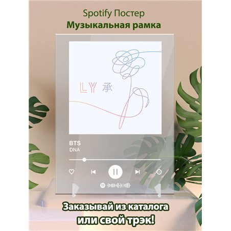 BTS - DNA - постер Spotify