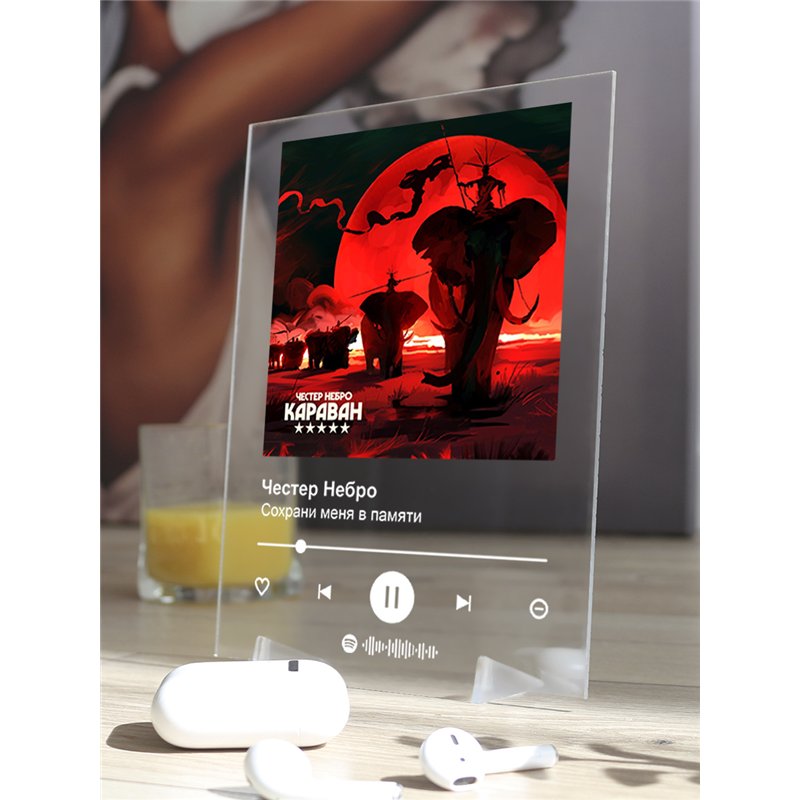 Честер Небро - Сохрани меня в памяти - постер Spotify