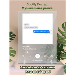 MACAN - Пьяное голосовое - постер Spotify