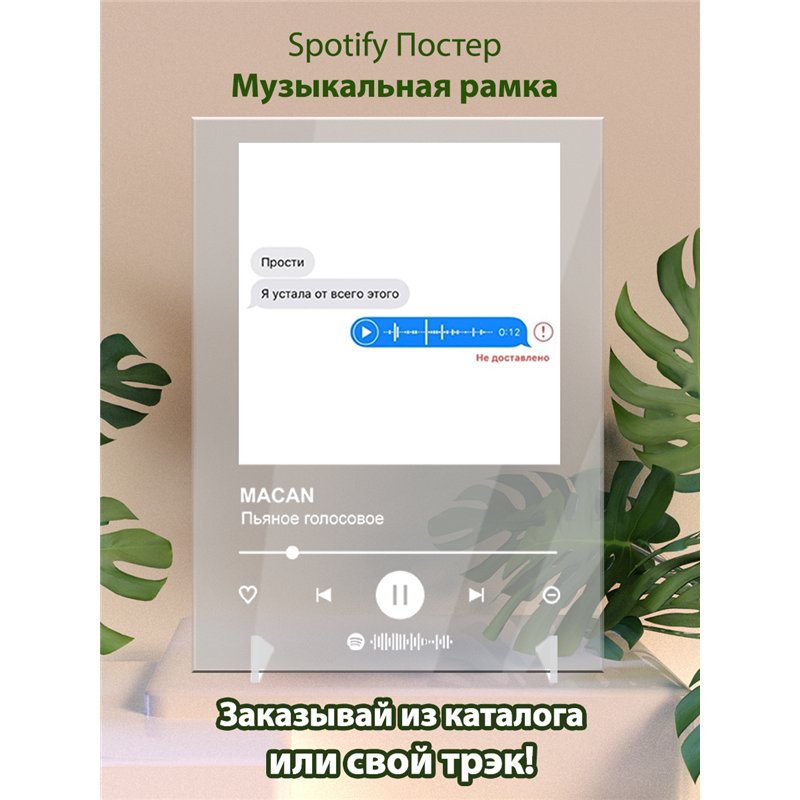 MACAN - Пьяное голосовое - постер Spotify
