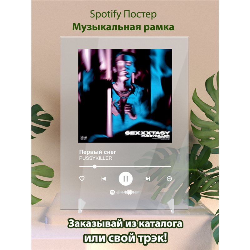 PUSSYKILLER - Первый снег - постер Spotify