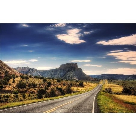 Дорога - Фотообои горы