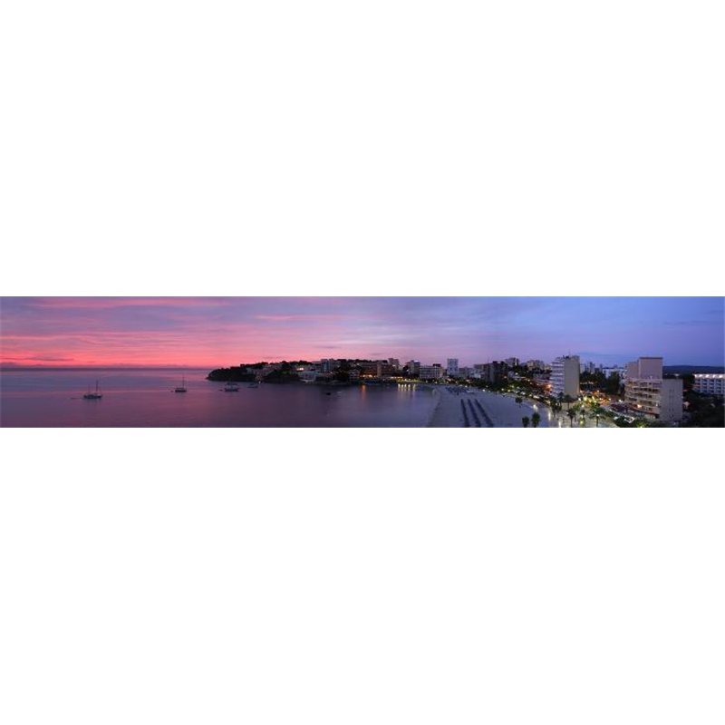 Панорама морского побережья - Фотообои Современный город