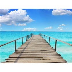 Причал - Фотообои Расширяющие пространство