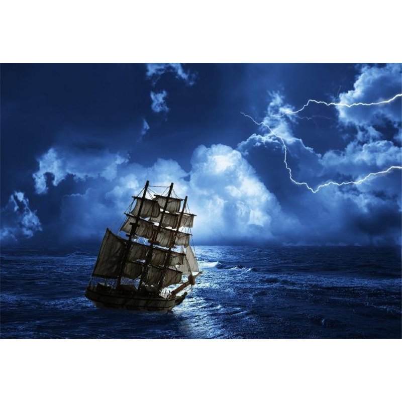 Гроза на море - Фотообои Море