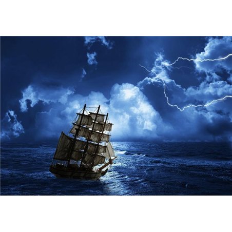 Гроза на море - Фотообои Море