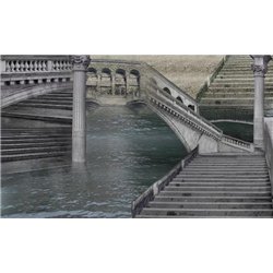 Старинная лестница - Фотообои Расширяющие пространство|лестница