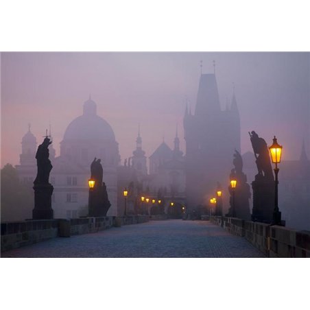 Карлов мост в Праге - Фотообои Расширяющие пространство