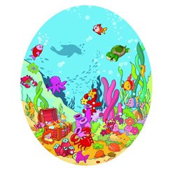 Морской мир - Фотообои детские|универсальные
