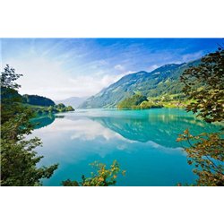 Озеро и горы - Фотообои природа|озера