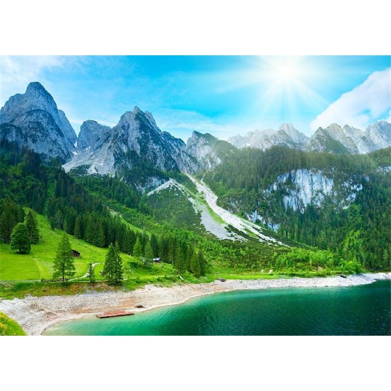 Заснеженные горы - Фотообои природа
