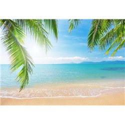 Песчаный берег моря - Фотообои Море|пляж