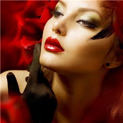 Девушка в вечернем платье - Фотообои люди|девушки