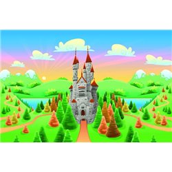 Тропинка к замку - Фотообои детские|принцессы и феи