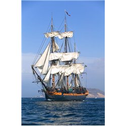 Корабль с парусами - Фотообои Море