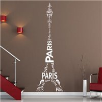 Трафарет Эйфелева башня Парижа