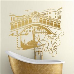 Трафарет Мост Риальто (Венеция) - Модульная картины, Репродукции, Декоративные панно, Декор стен