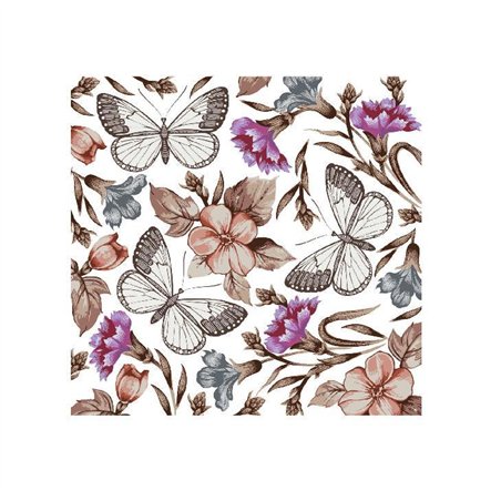 Цветы и бабочки - Фотообои Фоны и текстуры|природа