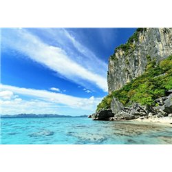Скала - Фотообои Море|побережье