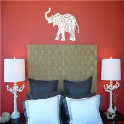Трафарет Художественный слон - Модульная картины, Репродукции, Декоративные панно, Декор стен