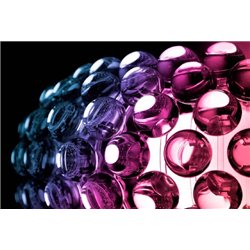 Цветное стекло - 3D фотообои|3D фигуры