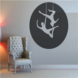 Трафарет Воздушные гимнастки - Модульная картины, Репродукции, Декоративные панно, Декор стен
