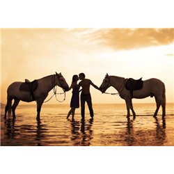 Влюбленные - Фотообои люди|семья