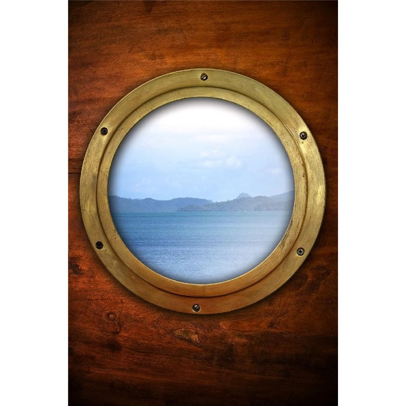 Иллюминатор - Фотообои Море