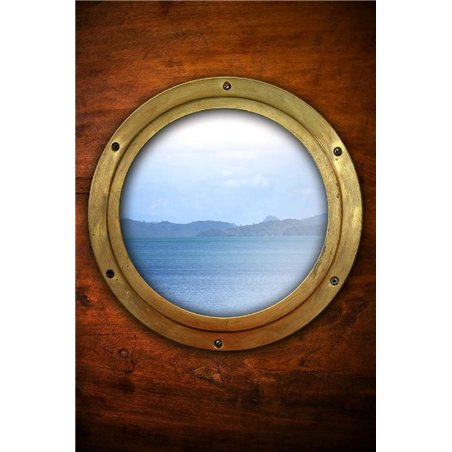Иллюминатор - Фотообои Море